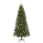 Preview: Künstlicher Weihnachtsbaum mit 300 LEDs Grün 240 cm PE und PVC