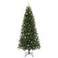 Preview: Künstlicher Weihnachtsbaum mit 300 LEDs Grün 240 cm PE und PVC