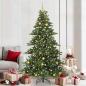 Preview: ARDEBO.de - Künstlicher klappbarer Weihnachtsbaum Grün 210 cm PVC und Stahl