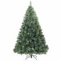Preview: Künstlicher Weihnachtsbaum mit 300 LEDs Grün 180 cm PE und PVC