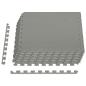 Preview: Pool Bodenschutzmatte 6 stk. Grau 2,16 m² EVA-Schaum