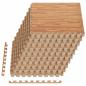 Preview: Pool Bodenschutzmatte 40 stk. Holz 14,4 m² EVA-Schaum