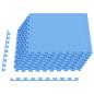 Preview: Pool Bodenschutzmatte 24 stk. Blau 8,64 m² EVA-Schaum