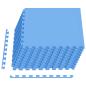 Preview: Pool Bodenschutzmatte 40 stk. Blau 14,4 m² EVA-Schaum