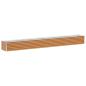 Preview: Hochbeet Hellbraun 390 x 50 x 36 cm Verzinkter Stahl