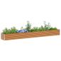 Preview: Hochbeet Hellbraun 390 x 50 x 36 cm Verzinkter Stahl