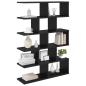 Preview: Wandregal Schwarze Eiche 70 x 20 x 100 cm Holzwerkstoff