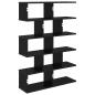 Preview: Wandregal Schwarze Eiche 70 x 20 x 100 cm Holzwerkstoff