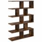 Preview: Wandregal Raucheiche 70 x 20 x 100 cm Holzwerkstoff