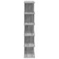 Preview: Wandregal Sonoma-Grau 70 x 20 x 100 cm Holzwerkstoff