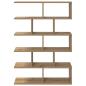 Preview: Wandregal Artisan-Eiche 70 x 20 x 100 cm Holzwerkstoff