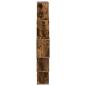 Preview: Wandregal Raucheiche 120 x 20 x 136 cm Holzwerkstoff