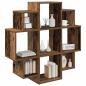 Preview: Wandregal Altholz 90 x 25 x 90 cm Holzwerkstoff