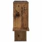 Preview: Wandregal Altholz 122 x 18 x 60 cm Holzwerkstoff