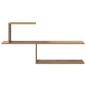 Preview: Wandregal Artisan-Eiche 122 x 18 x 60 cm Holzwerkstoff