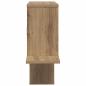 Preview: Wandregal Artisan-Eiche 122 x 18 x 60 cm Holzwerkstoff