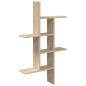 Preview: Wandregal Sonoma-Eiche 61 x 15 x 102 cm Holzwerkstoff