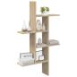 Preview: Wandregal Sonoma-Eiche 61 x 15 x 102 cm Holzwerkstoff
