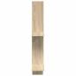 Preview: Wandregal Sonoma-Eiche 61 x 15 x 102 cm Holzwerkstoff