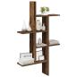 Preview: Wandregal Altholz 61 x 15 x 102 cm Holzwerkstoff