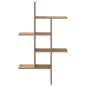 Preview: Wandregal Artisan-Eiche 61 x 15 x 102 cm Holzwerkstoff