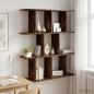 Preview: ARDEBO.de - Wandregal Raucheiche 80 x 20 x 96 cm Holzwerkstoff