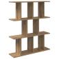 Preview: Wandregal Artisan-Eiche 80 x 20 x 96 cm Holzwerkstoff