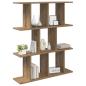 Preview: Wandregal Artisan-Eiche 80 x 20 x 96 cm Holzwerkstoff