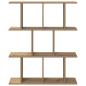 Preview: Wandregal Artisan-Eiche 80 x 20 x 96 cm Holzwerkstoff