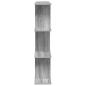 Preview: Wandregal Sonoma-Grau 102 x 20 x 96 cm Holzwerkstoff