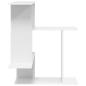 Preview: Wandregal Wei? 67 x 67 x 87 cm Holzwerkstoff