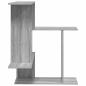 Preview: Wandregal Sonoma-Grau 67 x 67 x 87 cm Holzwerkstoff