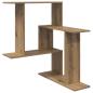 Preview: Wandregal Artisan-Eiche 67 x 67 x 87 cm Holzwerkstoff
