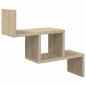 Preview: Wandregal Sonoma-Eiche 48 x 15 x 42 cm Holzwerkstoff