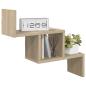 Preview: Wandregal Sonoma-Eiche 48 x 15 x 42 cm Holzwerkstoff