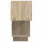 Preview: Wandregal Sonoma-Eiche 48 x 15 x 42 cm Holzwerkstoff