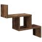 Preview: Wandregal Altholz 48 x 15 x 42 cm Holzwerkstoff