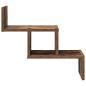 Preview: Wandregal Altholz 48 x 15 x 42 cm Holzwerkstoff