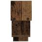 Preview: Wandregal Altholz 48 x 15 x 42 cm Holzwerkstoff