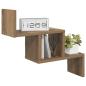 Preview: Wandregal Artisan-Eiche 48 x 15 x 42 cm Holzwerkstoff