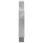 Preview: Wandregal Betongrau 100 x 13 x 100 cm Holzwerkstoff
