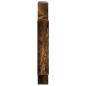 Preview: Wandregal Raucheiche 100 x 13 x 100 cm Holzwerkstoff