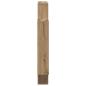 Preview: Wandregal Artisan-Eiche 100 x 13 x 100 cm Holzwerkstoff