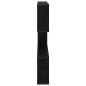 Preview: Wandregal Schwarze Eiche 80 x 12 x 79,5 cm Holzwerkstoff