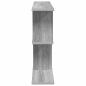 Preview: Wandregal Sonoma-Grau 80 x 15 x 50,5 cm Holzwerkstoff