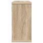 Preview: Schweberegale Sonoma-Eiche 80 x 15 x 30 cm Holzwerkstoff
