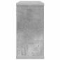 Preview: Schweberegale Betongrau 80 x 15 x 30 cm Holzwerkstoff