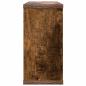 Preview: Schweberegale 2 Stk. Raucheiche 80 x 15 x 30 cm Holzwerkstoff