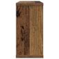 Preview: Schweberegale 2 Stk. Altholz 80 x 15 x 30 cm Holzwerkstoff