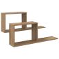 Preview: Schweberegale 2 Stk. Artisan-Eiche 80 x 15 x 30 cm